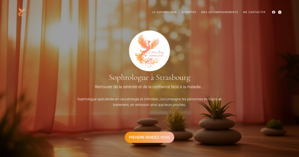 Site web sophrologue à Strasbourg
