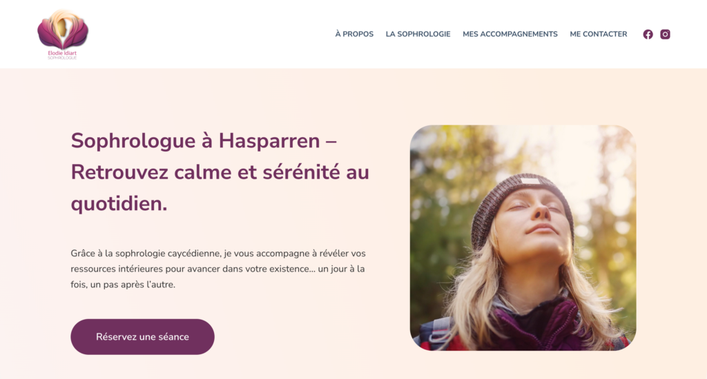 Site sophrologue à Hasparren
